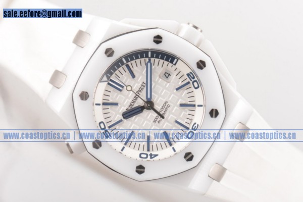 1:1 Replica Audemars Piguet Royal Oak Offshore Diver Watch Ceramic 15707CB.OO.A010CA.01 (BP)